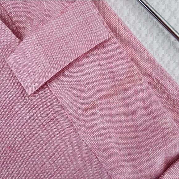 Saks fifth Avenue Real clothes linen pants coastal Chic 2025 pantone color - Picture 11 of 16